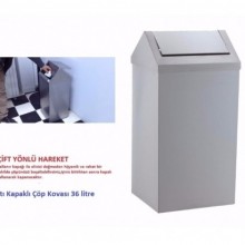 Çatı Kapaklı Çöp Kutusu 36 Litre