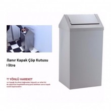 Sallanır Kapak Çöp Kutuları 80 Litre