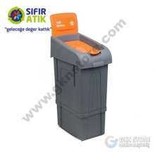 Plastik Sıfır Atık Kutusu 80 Litre Tıbbi Atık