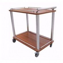 Ahşap Restoran Servis Arabası