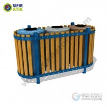 Ahşap Sıfır Atık Kutusu