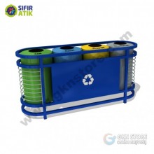 Kafesli Sıfır Atık Kutusu