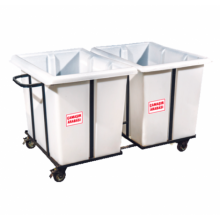 İkili Hastane Çamaşır Arabası 500 Litre