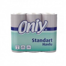 Only Standart Havlu 6 Rulo