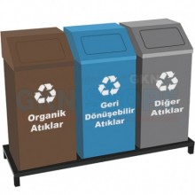 Yaylı Kapak Sıfır Atık Kutusu