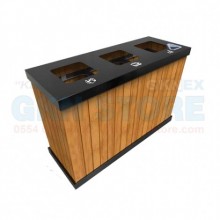 Ahşap Geri Dönüşüm Kovası