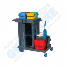 Duo Dolaplı Kat Arabası