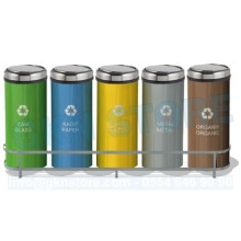 Beşli Atık Toplama Kutusu