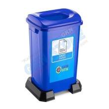 Plastik Geri Dönüşüm Kovası Kağıt Atık