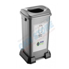 Plastik Geri Dönüşüm Kutusu Metal Atık