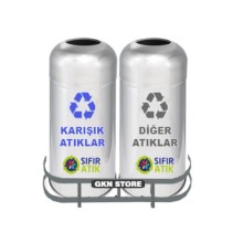 Sıfır Atık Geri Dönüşüm Kutusu Seti 1014C