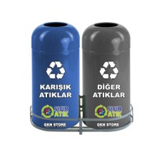 Sıfır Atık Geri Dönüşüm Kutusu GKN-1013C