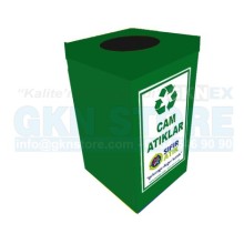 Plastik Koli Cam Sıfır Atık Kutusu