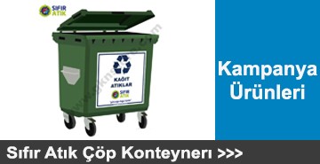 Sıfır Atık Çöp Konteynerı