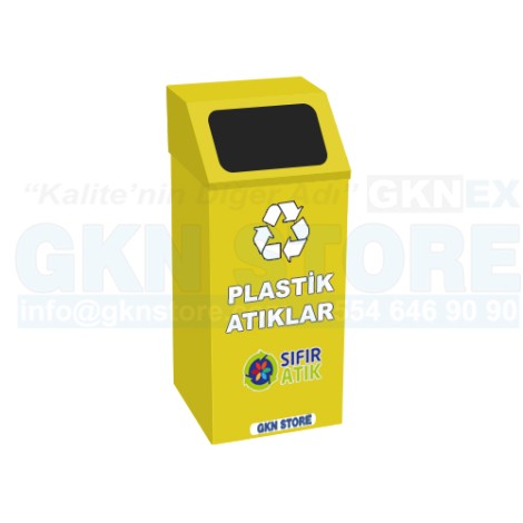 Sıfır Atık Geri Dönüşüm Çöp Kutusu 1017D