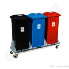 Geri Dönüşüm Sıfır Atık Kutusu Pedallı