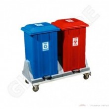 İkili Pedallı Atık Kutusu