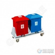 Pedallı Sıfır Atık Çöp Kovası