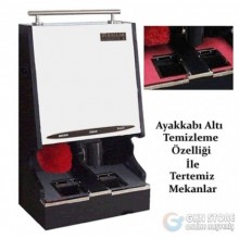 Ayakkabı Cila Makinası Alt Temizlemeli