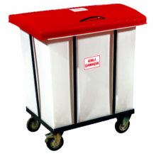 Kirli Plastik Çamaşır Arabası 250 Litre