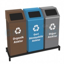 Bazalı Sıfır Atık Kovası