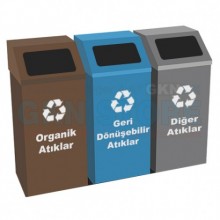 Boyalı Sıfır Atık Kutuları