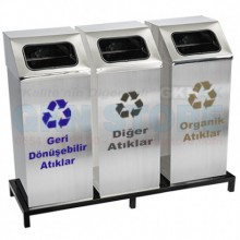 Sıfır Atık Geri Dönüşüm Çöp Kovası