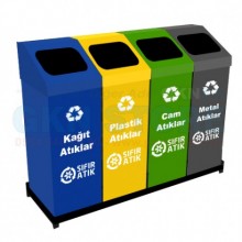 İç Mekan Geri Dönüşüm Kovası