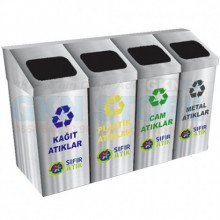 Sıfır Atık Kutusu Çöp Kovaları