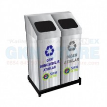 İkili Sıfır Atık Kutusu Seti