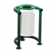 Delikli Bahçe Çöp Kovası