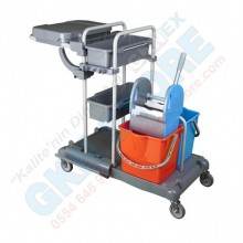 Paspas Kovalı Kat Temizlik Arabası